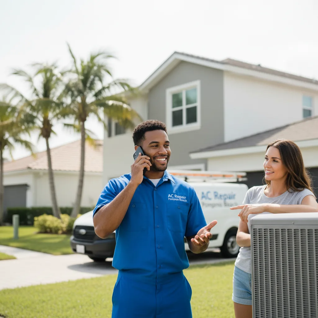 AC Repair Pompano Beach customer support in Lonsdale